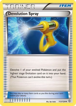 Devolution Spray 113  - Reverse Holofoil Dragons Exalted - Uncommon