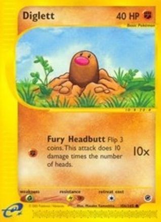 Diglett 106/165  Expedition - Common