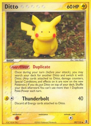 Ditto 039/113  Delta Species - Uncommon