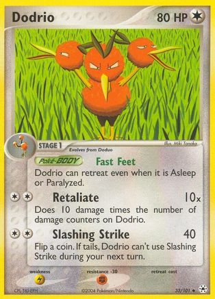 Dodrio 033/101  Hidden Legends - Uncommon