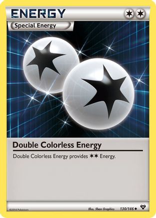Double Colorless Energy 130/146  XY Base Set - Uncommon