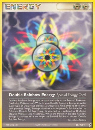 Double Rainbow Energy 088/100  Crystal Guardians - Rare