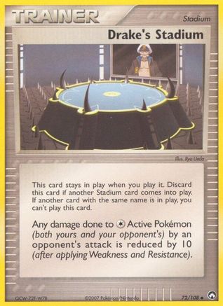 Drake's Stadium 072  - Reverse Holofoil Power Keepers - Uncommon
