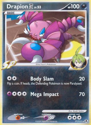 Drapion E4 017  Rising Rivals - Rare