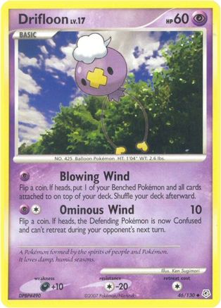 Drifloon 046  Diamond and Pearl - Uncommon