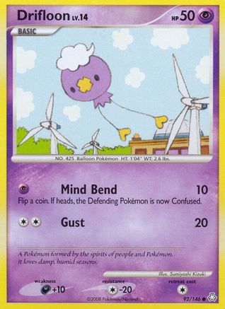 Drifloon 092  Legends Awakened - Common