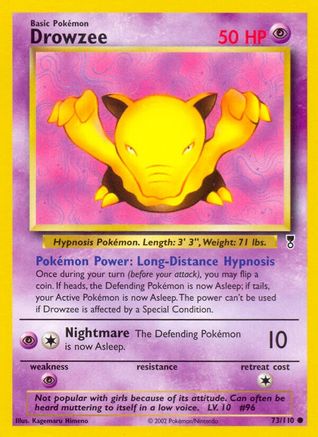 Drowzee 073  Legendary Collection - Common