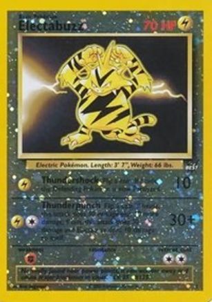 Electabuzz 001  - Reverse Holofoil Best of Promos - Promo