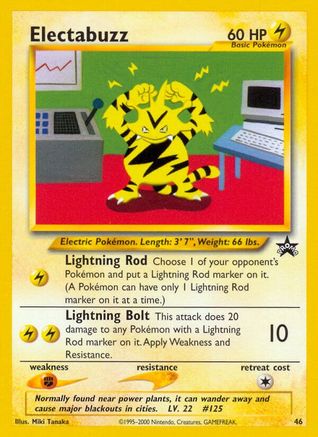 Electabuzz 046/53  WoTC Promo - Promo