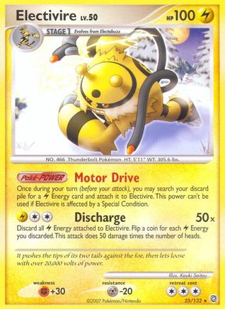Electivire 025  Secret Wonders - Rare