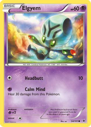 Elgyem (54) 054  Noble Victories - Common