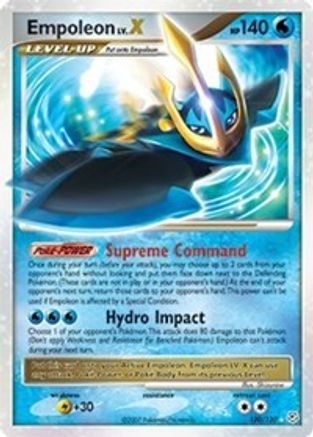 Empoleon LV.X 120  - Holofoil Diamond and Pearl - Ultra Rare