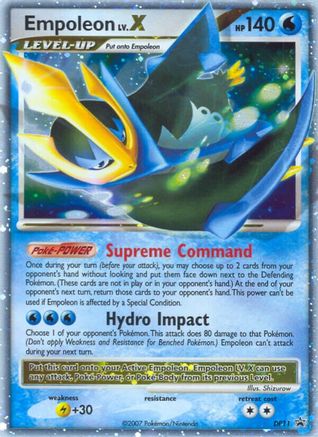 Empoleon LV.X DP11  - Holofoil Diamond and Pearl Promos - Promo