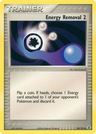 Energy Removal 2 089  - Reverse Holofoil FireRed & LeafGreen - Uncommon