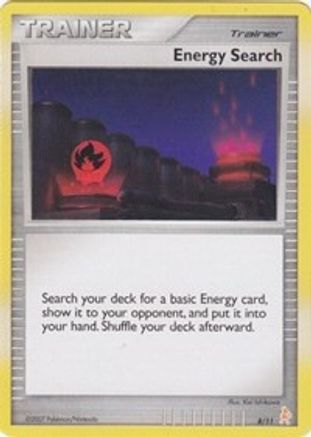 Energy Search (Lucario) 008  DP Trainer Kit Manaphy & Lucario - Common