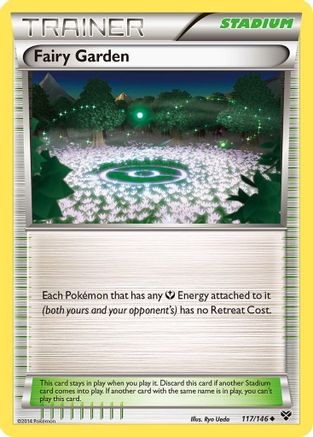 Fairy Garden 117/146  XY Base Set - Uncommon