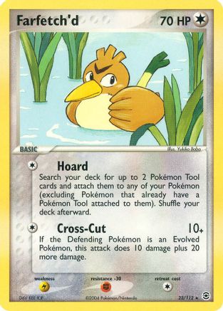 Farfetch'd 023  - Reverse Holofoil FireRed & LeafGreen - Rare