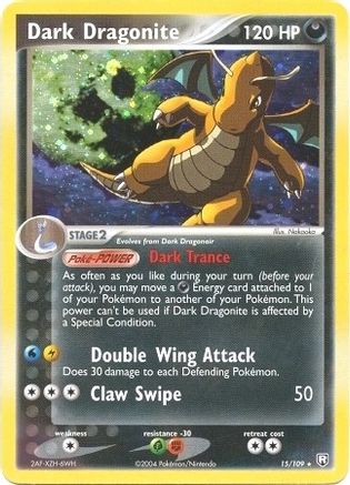 Dark Dragonite 015/109  - Holofoil Deck Exclusives - Holo Rare