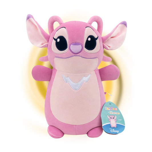 Squishmallows HugMees Disney Stitch Angel 10" Plush