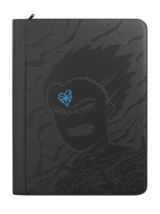 Palms Off Gaming Limited Edition MEGA Capacity 16 Pocket Zip Binder - POG X Alpha Wolf