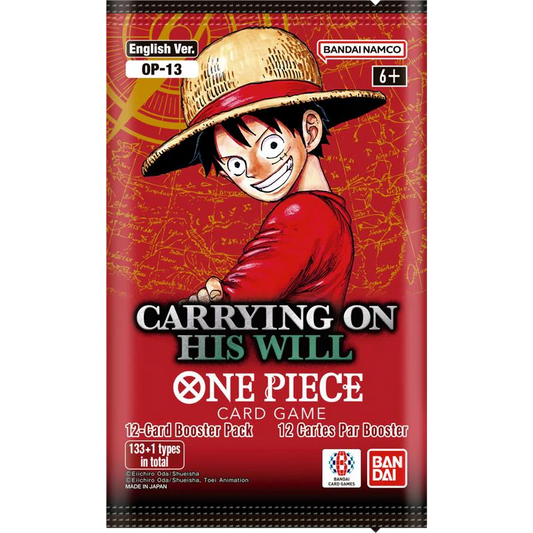 One Piece Card Game OP-13 Booster Pack - Carrying on His Will