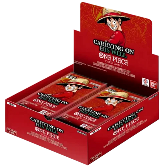 One Piece Card Game OP-13 English Booster Box Display - Carrying on His Will