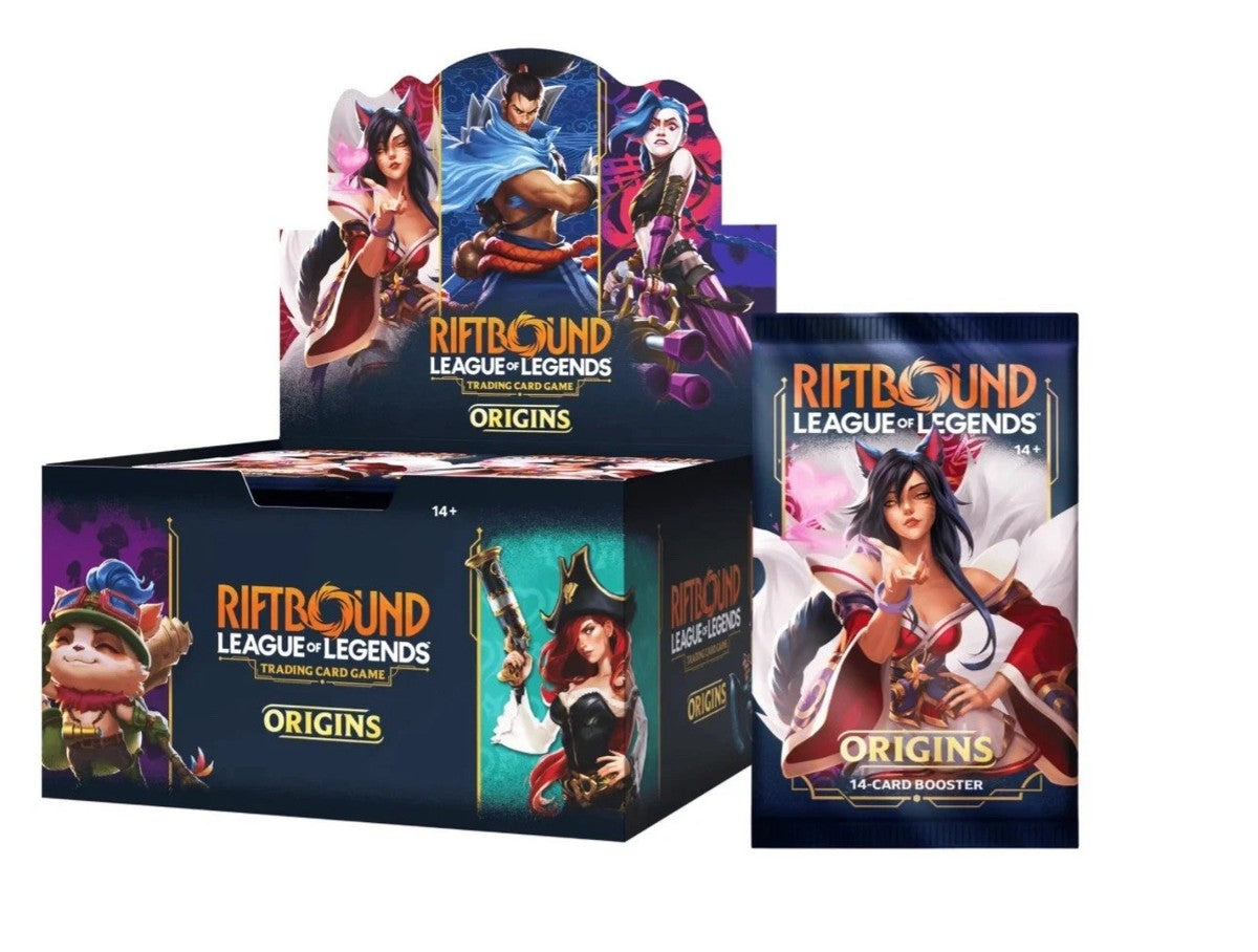 Pre-Order Riftbound: League of Legends TCG Origins Booster Box