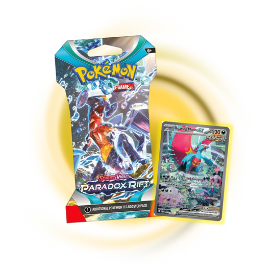 Scarlet and Violet Paradox Rift Booster Pack (Cardboard Packaging)