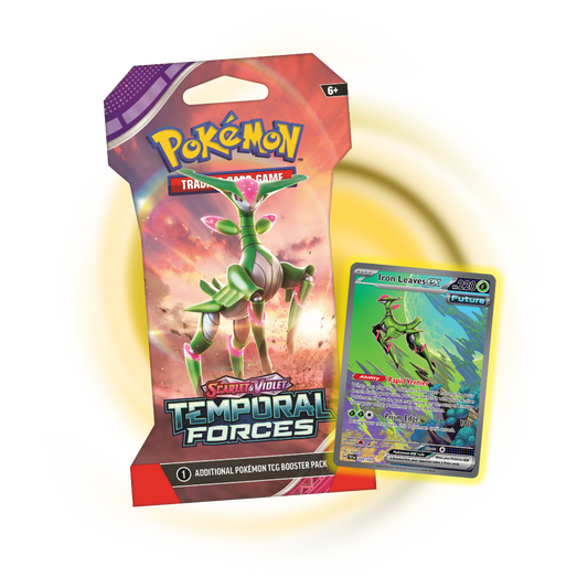 Scarlet and Violet Temporal Forces Booster Pack (Cardboard Packaging)