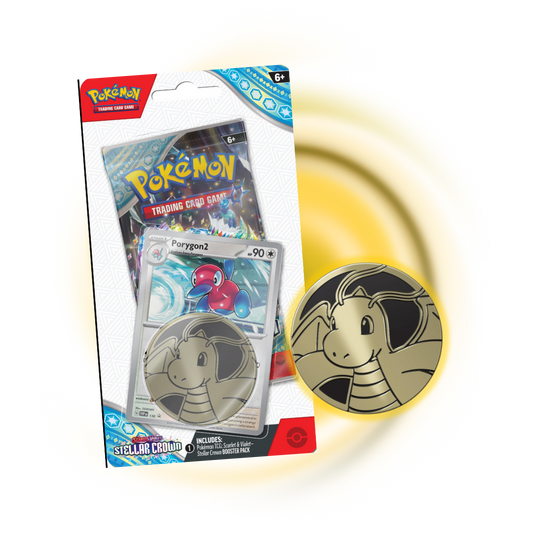 Scarlet and Violet Stellar Crown 1 Pack Checklane Blister Porygon2