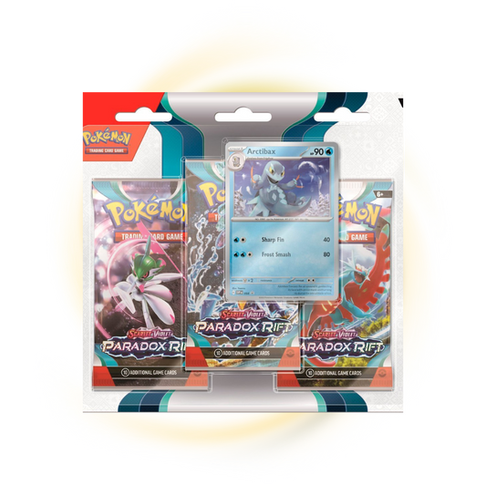 Scarlet and Violet Paradox Rift 3 Pack Blister Arctibax