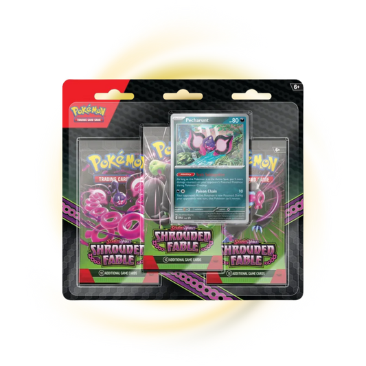Scarlet and Violet Shrouded Fable 3 Pack Blister