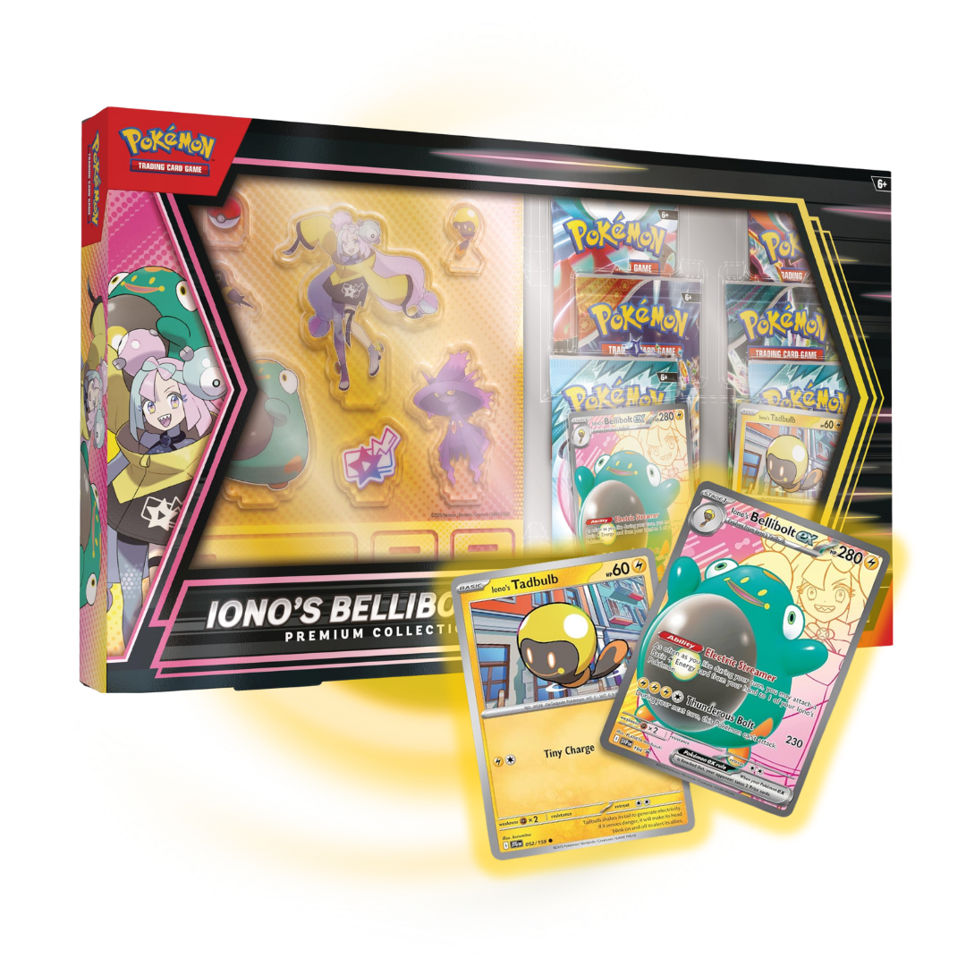 Pokemon TCG: Iono’s Bellibolt ex Premium Collection