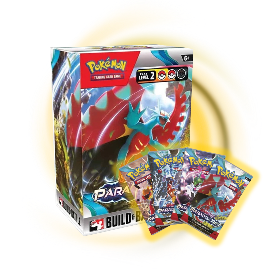 Scarlet and Violet Paradox Rift Prerelease kit Build & Battle Box