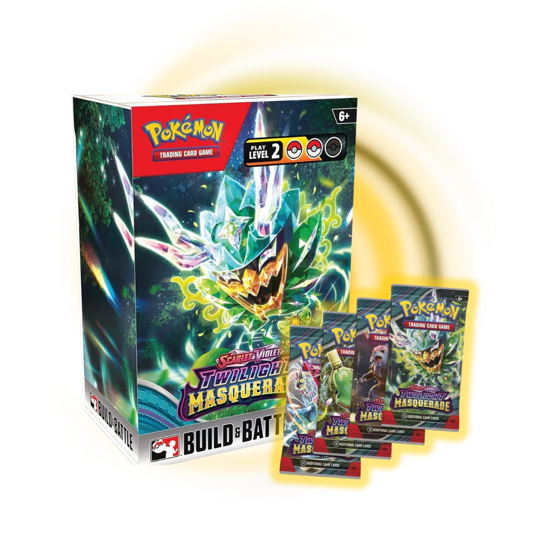 Scarlet and Violet Twilight Masquerade Prerelease kit Build & Battle Box