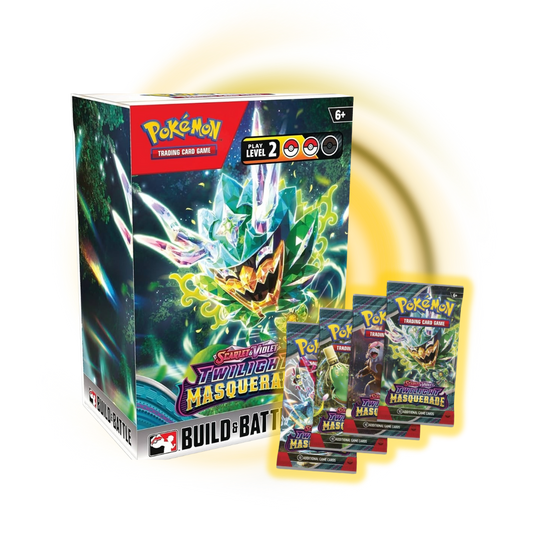 Scarlet and Violet Twilight Masquerade Prerelease kit Build & Battle Box