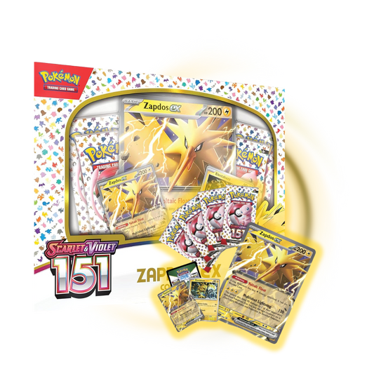 Scarlet & Violet 151 Collection Box Zapdos ex