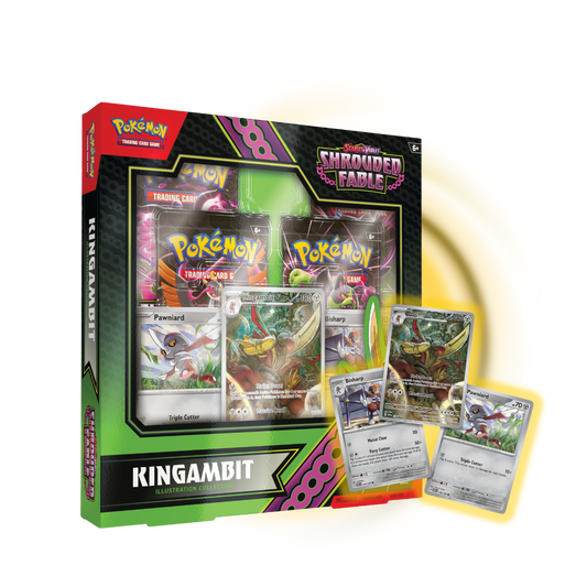 Scarlet and Violet Shrouded Fable Kingambit Illustration Collection