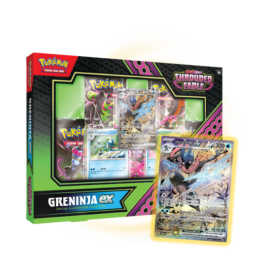 Scarlet and Violet Shrouded Fable Greninja ex Special Illustration Collection