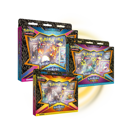 Sword & Shield Shining Fates Mad Party Pin Collection Boxes
