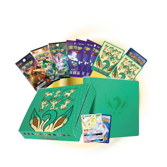 Pokemon China: Eevee GX Gift Box (Leafeon)