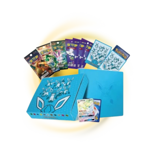 Pokemon China: Eevee GX Gift Box (Glaceon)