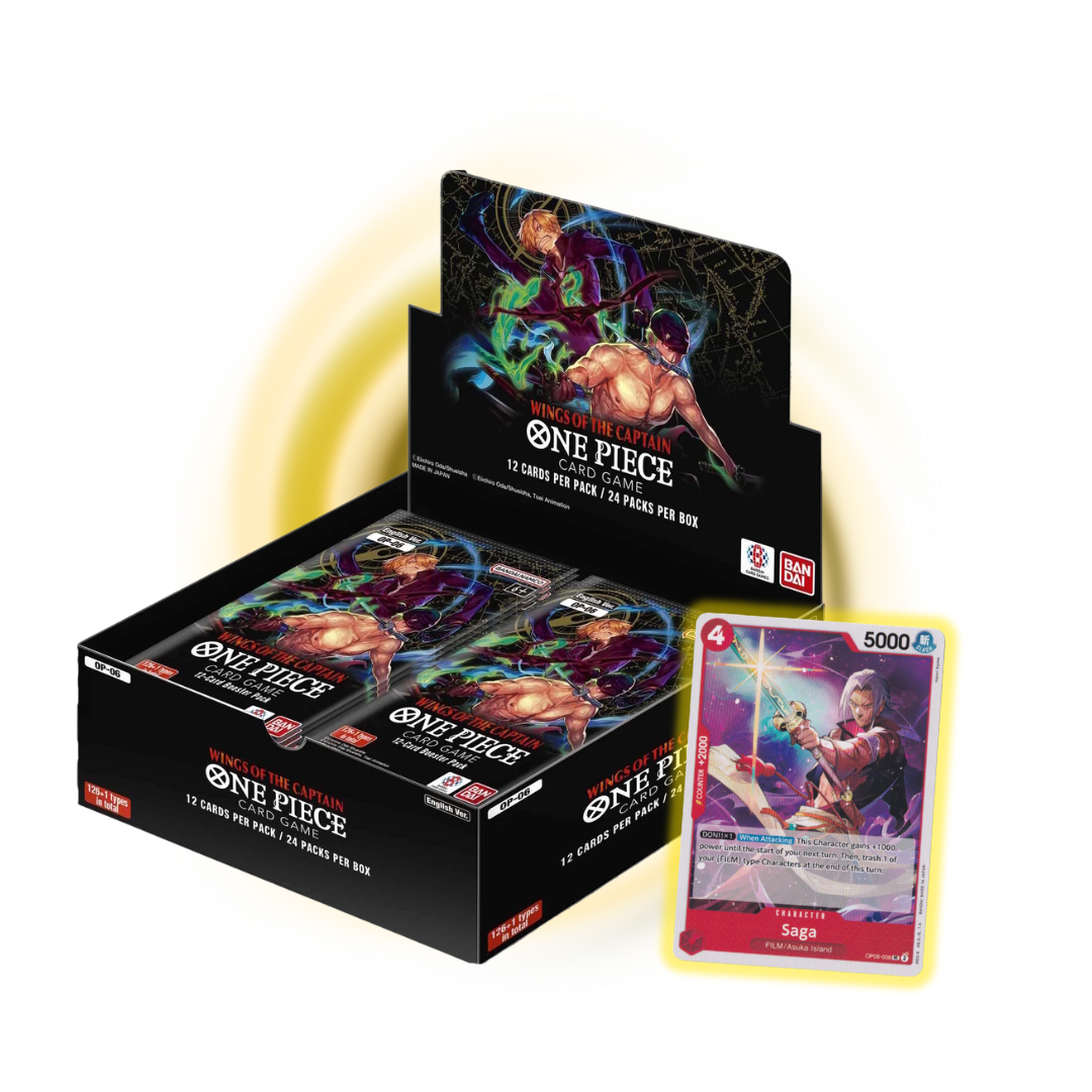 One Piece Card Game: Wings of the Captain (OP-06) – Booster Box
