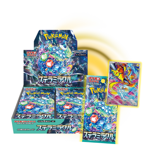 Japanese Pokemon: Scarlet & Violet Stellar Miracle Booster Box