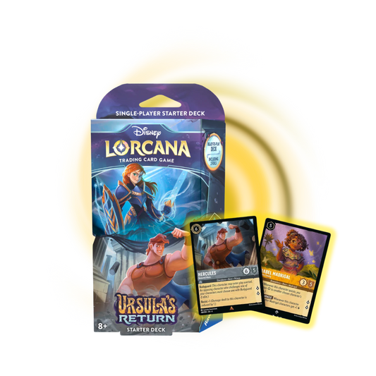 Lorcana: Ursula's Return Starter Deck - Sapphire & Steel