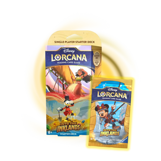 Lorcana – Into the Inklands Starter Deck – Ruby & Sapphire