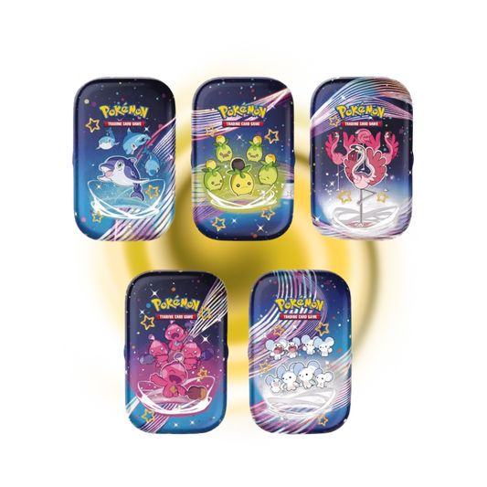 Scarlet and Violet Paldean Fates Mini Tin Bundle (Set of 5 Tins)
