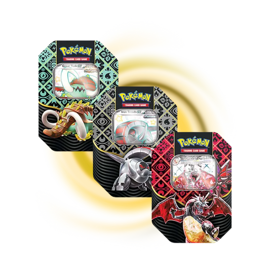 Scarlet and Violet Paldean Fates Standard Tins
