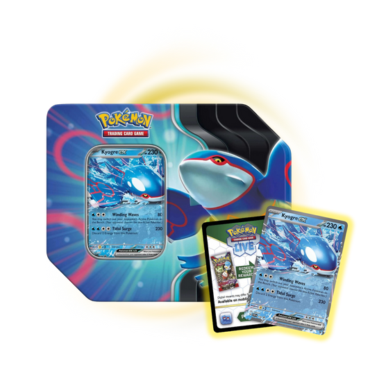 Scarlet and Violet Azure Legends Tin - Kyogre
