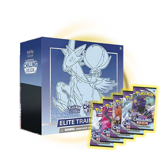 Sword & Shield Chilling Reign Elite Trainer Box Ice Rider Calyrex